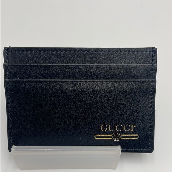 Gucci Other - Gucci NWOT Black Leather Card Holder